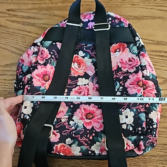 Y2K Juicy Couture Rosie Backpack Floral Roses Retro